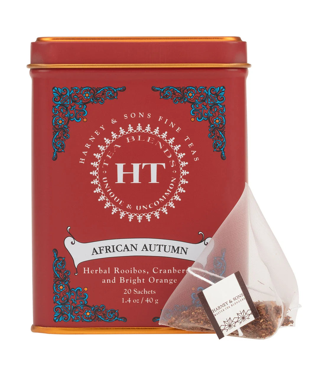 African Autumn, HT Tin of 20 Sachets