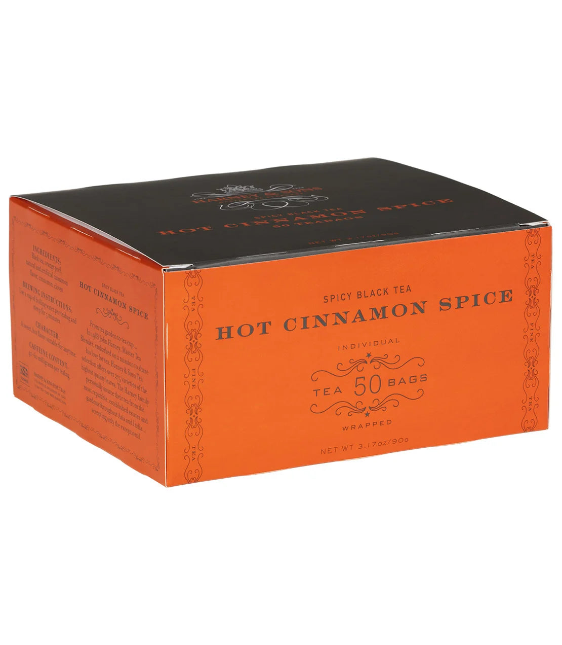 Hot Cinnamon Spice, Box of 50 Wrapped Teabags