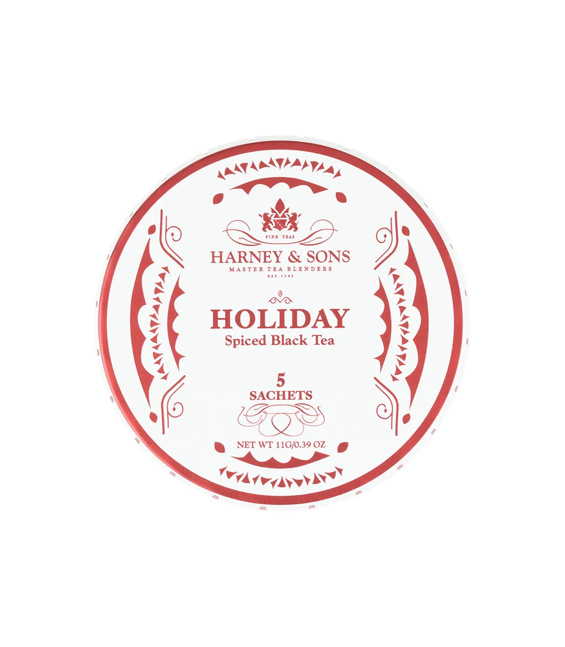 Holiday Tea, Tagalong Tin of 5 Sachets