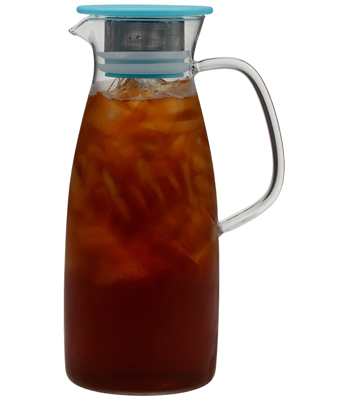 ForLife Mist Glass Iced Tea Jug, 50 oz (Assorted Colors)